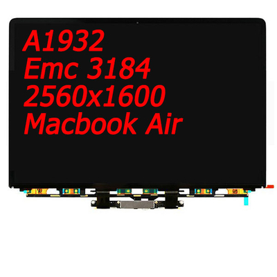 2560x1600 Macbook Airlcd het Scherm, het Schermvervanging van A1932 Emc 3184